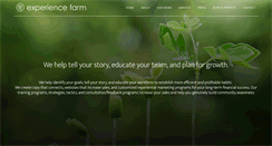 Desktop Screenshot of experiencefarm.com